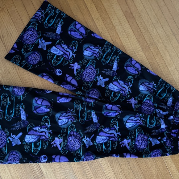 Japanese unisex samurai wide pants hakama goth trousers Japan size S m acdc rag - Picture 10 of 12